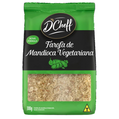 FAROFA DE MAND VEGETARIANA DCHEFF 300GRS - KISABOR 